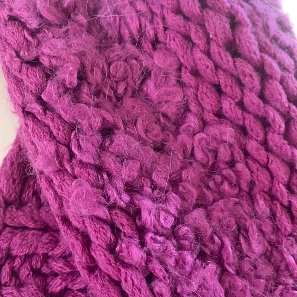 Handmade Knit Hat & Infinity Scarf Set - Picture 6 of 6